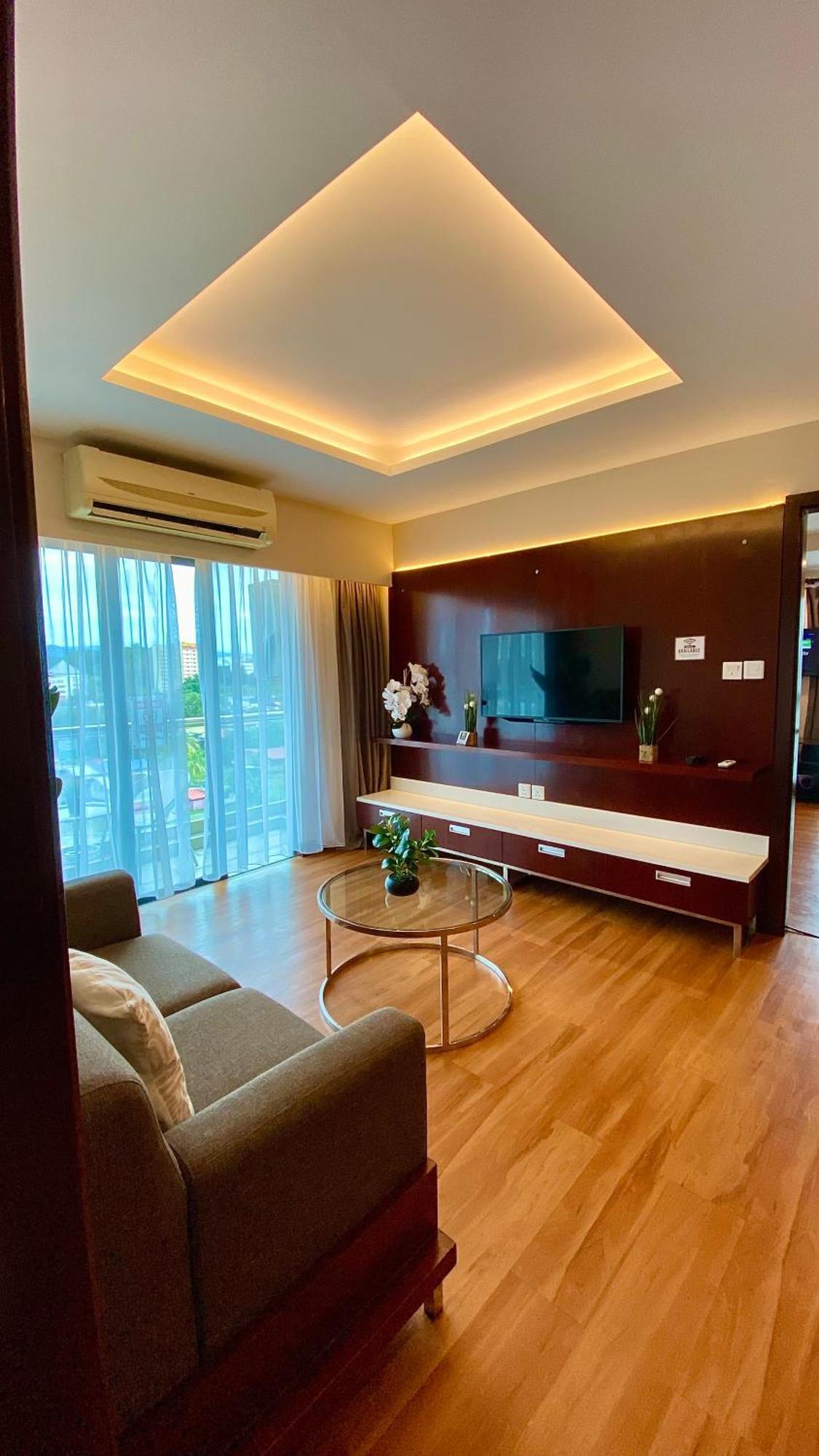 Apartment Bv2 2 Bedrooms Kk Centre Near Imago Kota Kinabalu