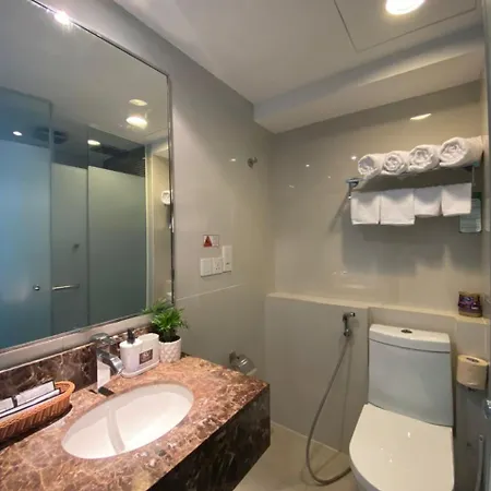 Bv2 Hotelsuite Homestay 2 Bedrooms Kk City Centre Near Imago Kota Kinabalu Exterior photo